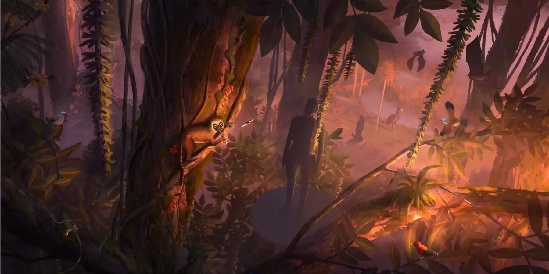 EXP Rosemont will offer a VR experience that will take you back to the time of the dinosaurs and the emergence of humanity. (Image courtesy of EXP Rosemont)